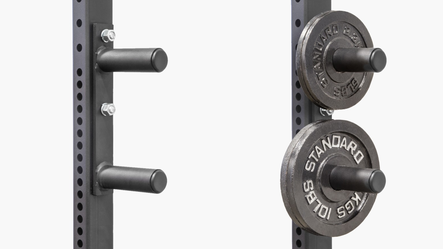 Bolt On Double Change Plate Storage Rogue Fitness
